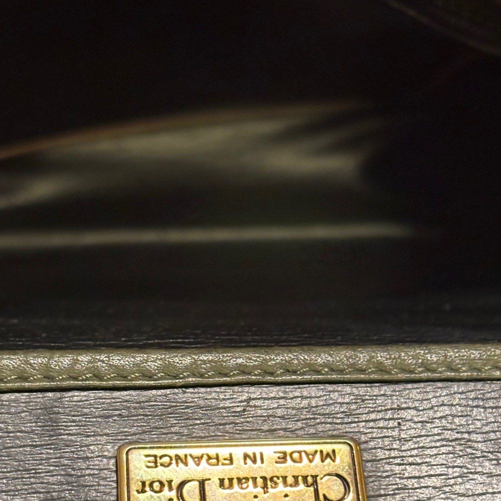 Christian Dior Vintage Pebbled Leather Flap Crossbody Bag - Picture 9 of 16